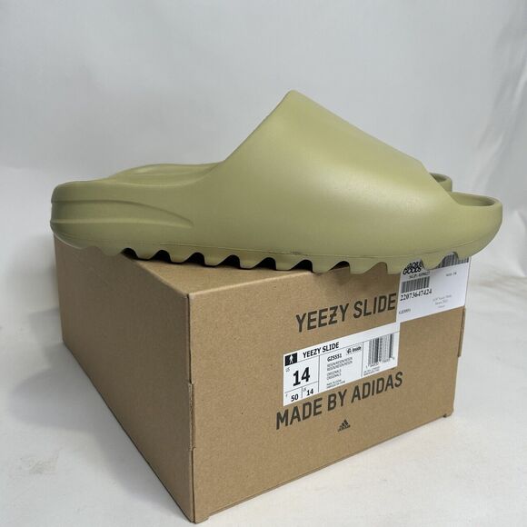 Adidas Yeezy Slide “Resin” GZ5551 Men’s 14 New main image 5